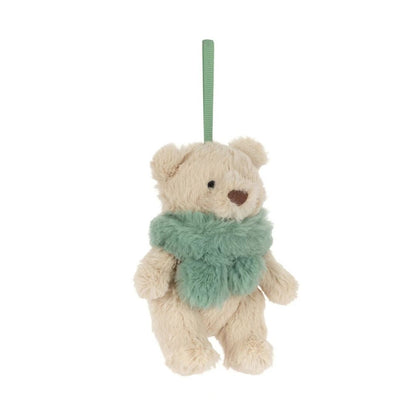 Jellycat Bartholomew Bear Jr. Winter Warmer Decoration