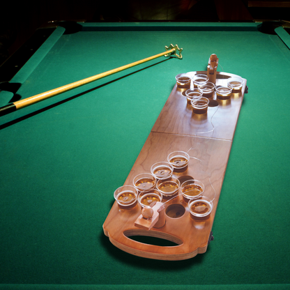 Refinery & Co Wooden Beer Pong Game ** FINAL SALE **