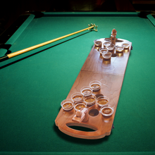 Load image into Gallery viewer, Refinery &amp; Co Wooden Beer Pong Game
