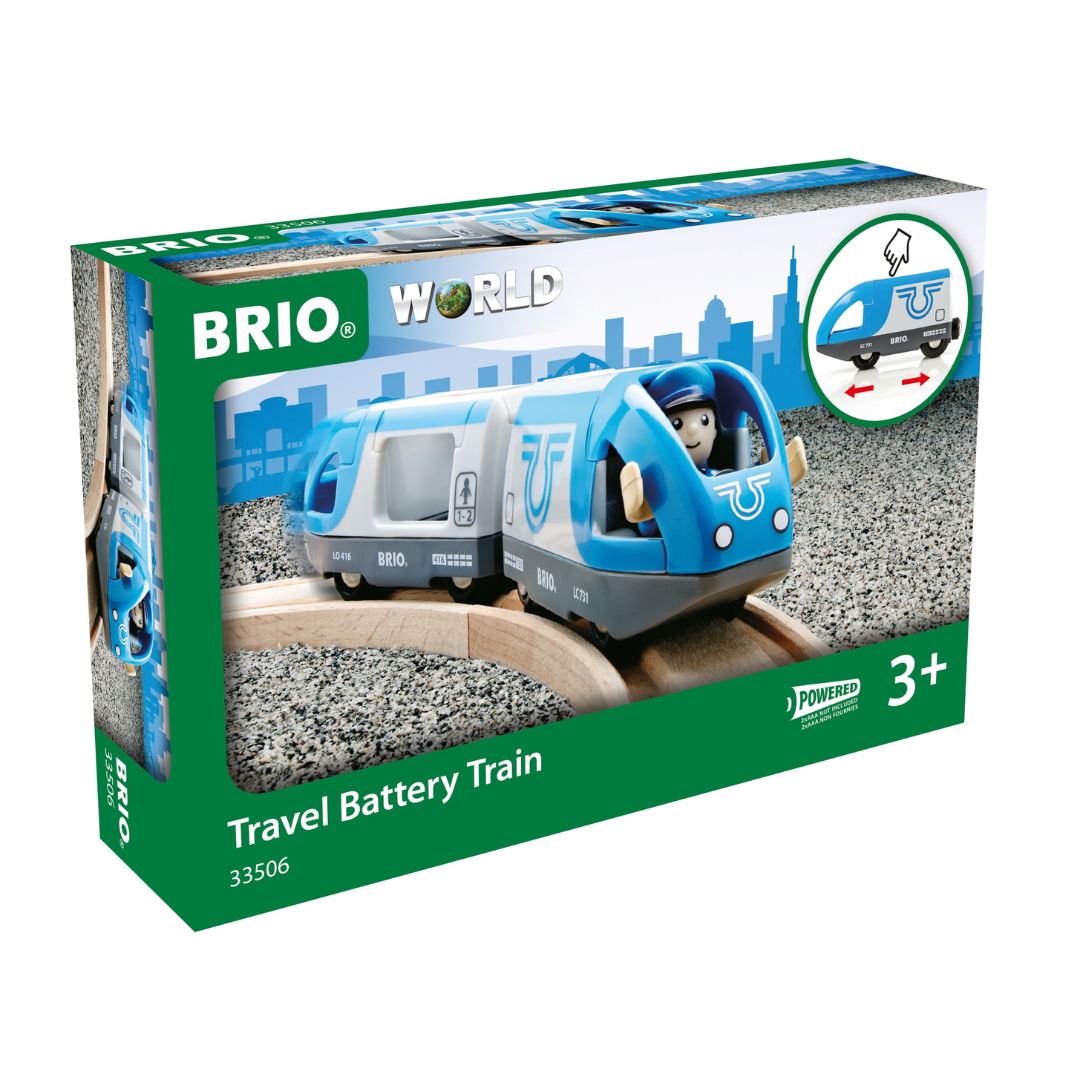 BRIO 3pc Travel Battery Train