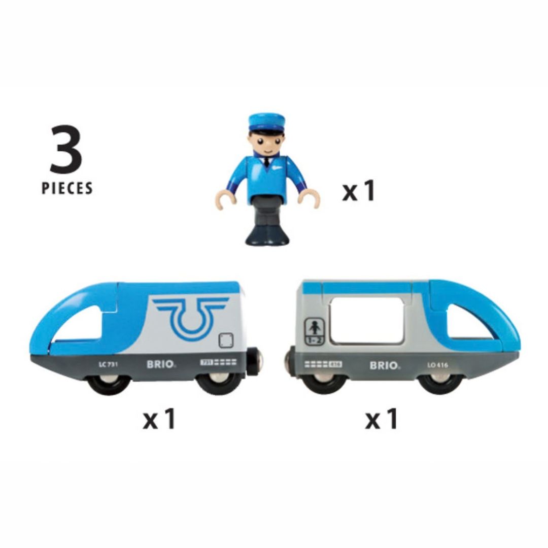 BRIO 3pc Travel Battery Train
