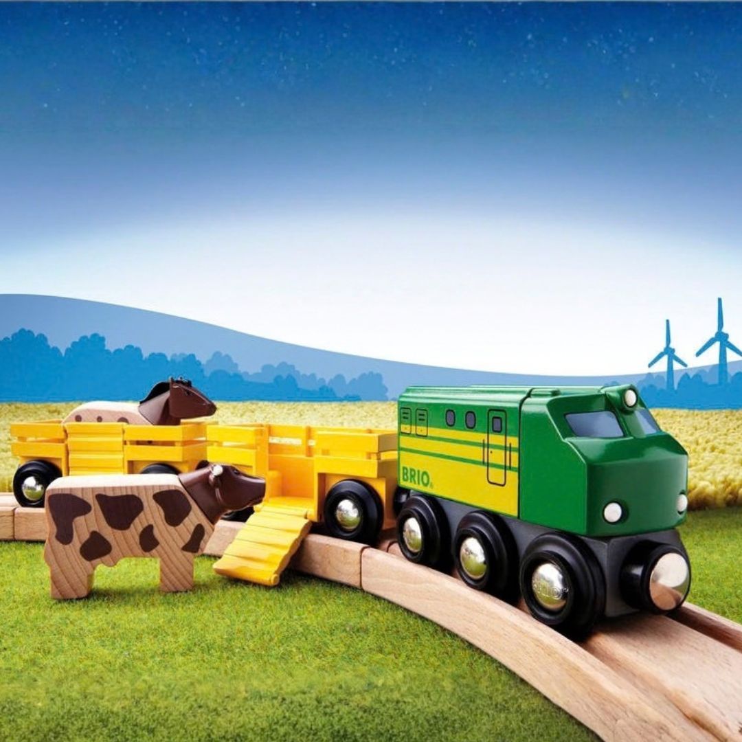 BRIO 5pc Farm Train