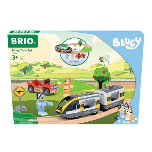 BRIO 15pc Bluey Train Set