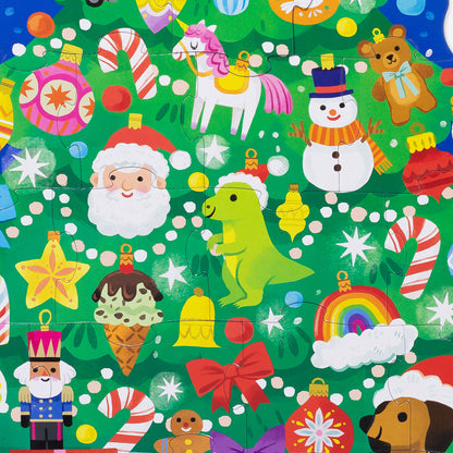 Crocodile Creek Classic Floor Puzzle 24pc - Christmas Tree