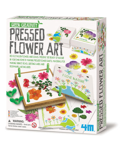 4M Green Creativity Pressed Flower Art
