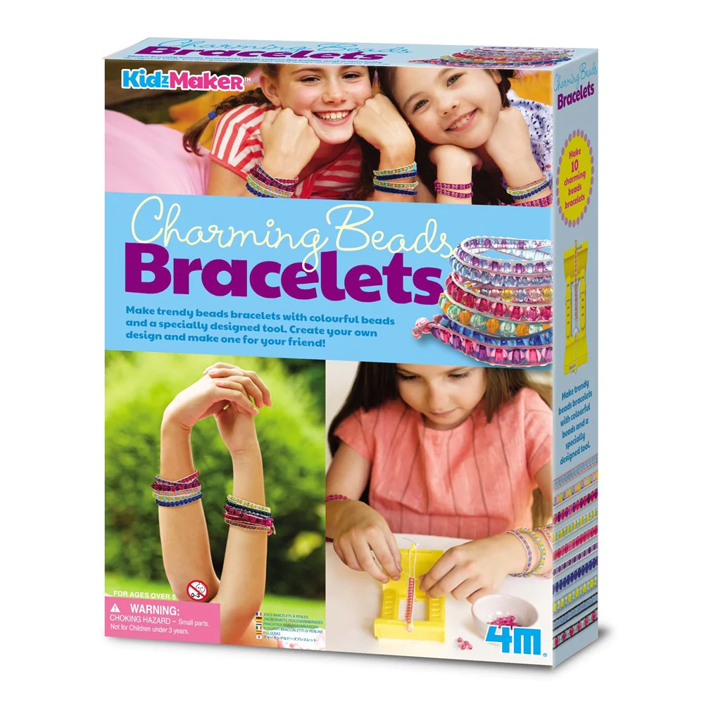 4M KidzMaker Charming Beads Bracelets