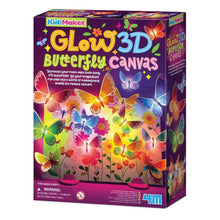 Load image into Gallery viewer, 4M KidzMaker 3D Glow Butterfly Canvas
