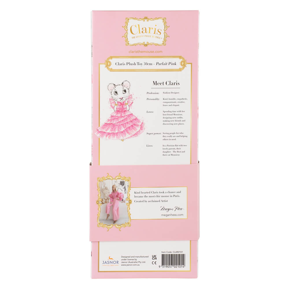 Claris Plush: Large Parfait Pink