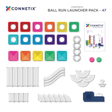 Load image into Gallery viewer, Connetix 47pc Ball Run Launcher Pack
