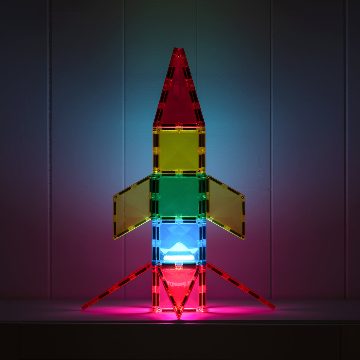 Connetix 30pc Light Rocket Pack