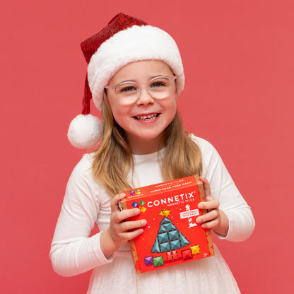 Connetix 16pc Christmas Tree Pack
