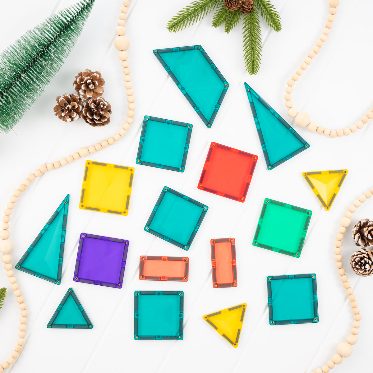 Connetix 16pc Christmas Tree Pack