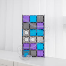 Load image into Gallery viewer, Connetix 61pc Ball Run Glitter Galaxy Pack
