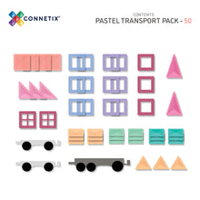 Load image into Gallery viewer, Connetix Pastel 50pc Transport Pack
