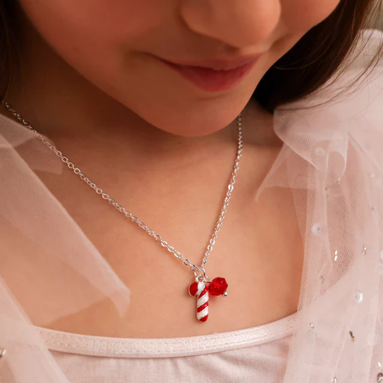 Lauren Hinkley Christmas Candy Cane Necklace