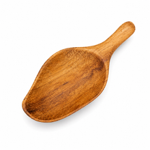 Load image into Gallery viewer, Wooden Handcrafted Leaf Scoop
