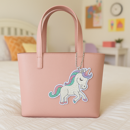 Discovery Zone Acrylic Diamond Art Bag Charm (Assorted)