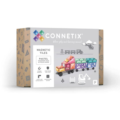Connetix Pastel 50pc Transport Pack