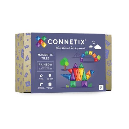 Connetix Rainbow 24pc Mini Pack