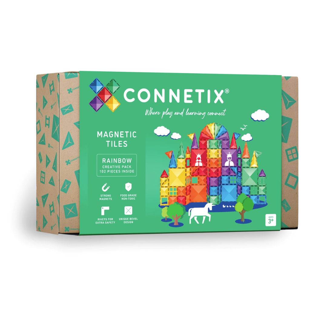 Connetix Rainbow 102pc Creative Pack
