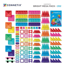 Load image into Gallery viewer, Connetix Bright 202pc Mega Pack
