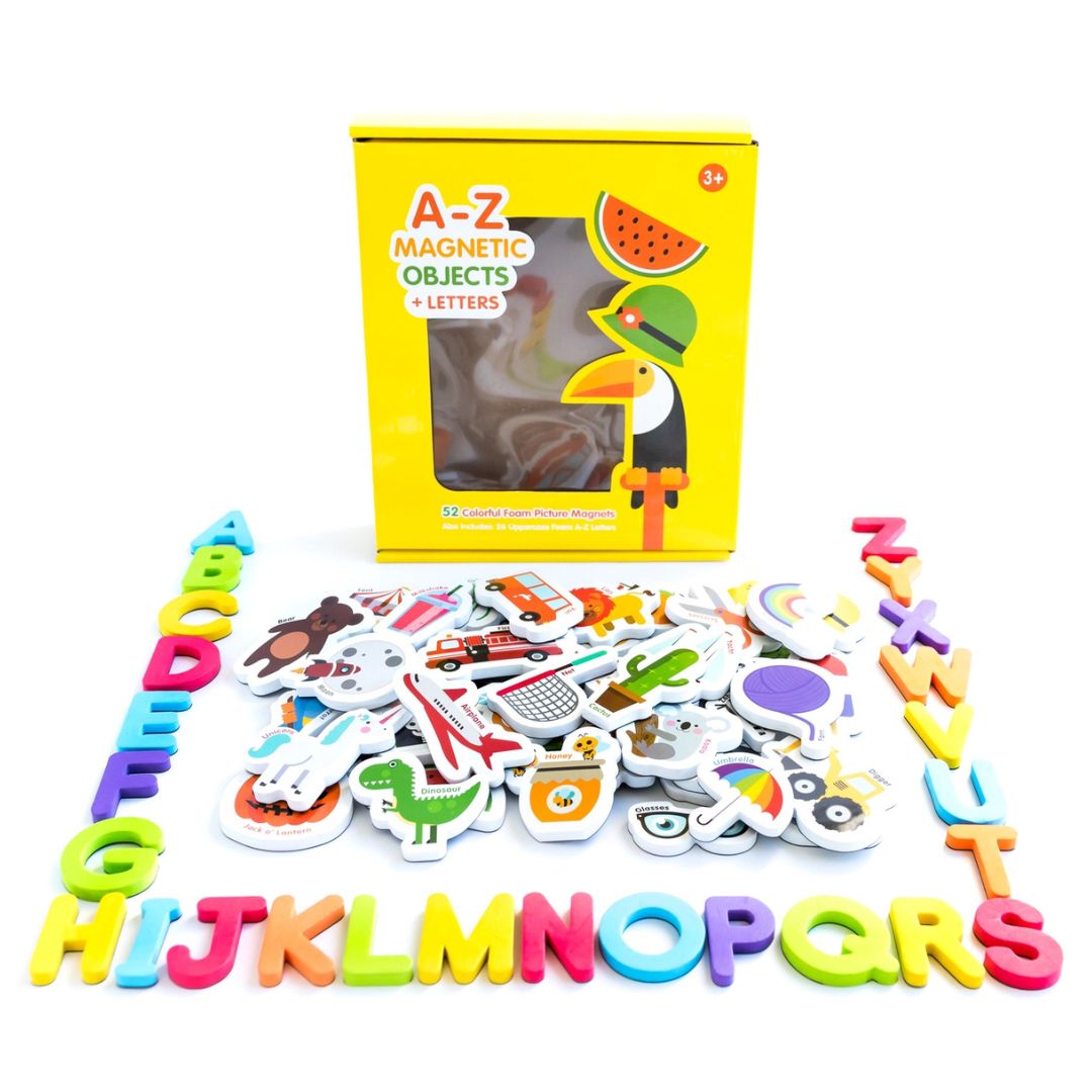 Curious Columbus Magnetic Objects & Letters