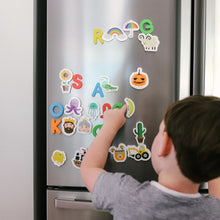 Load image into Gallery viewer, Curious Columbus Magnetic Objects &amp; Letters
