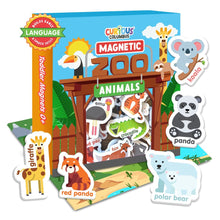 Load image into Gallery viewer, Curious Columbus Magnetic Zoo Animals
