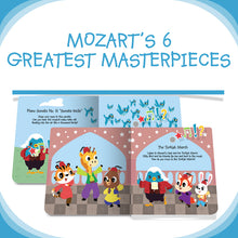 Load image into Gallery viewer, Ditty Bird Music of Mozart Board Book
