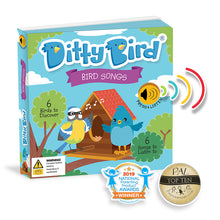 Load image into Gallery viewer, Ditty Bird Bird Songs Board Book
