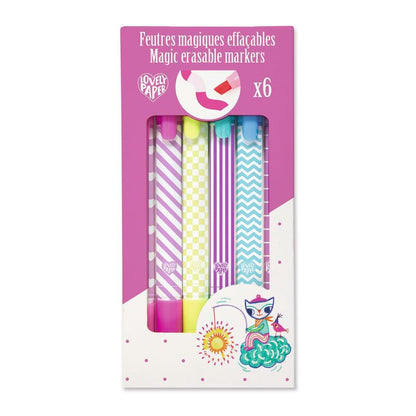 Djeco Patterned Magic Erasable Markers