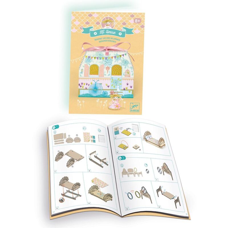 Djeco Mi House Model-making Minature Home Kit - Alba