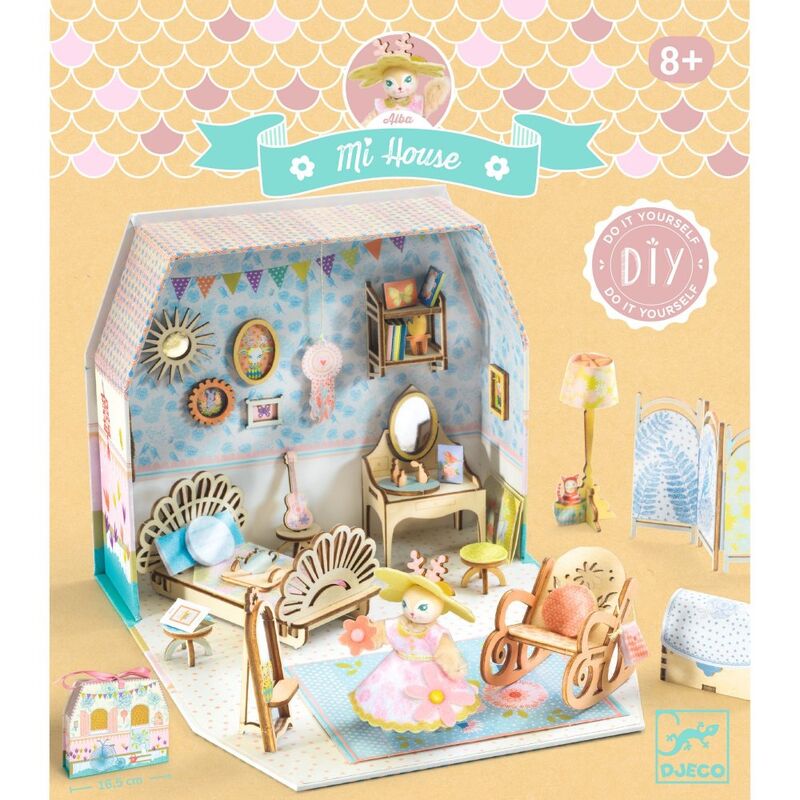 Djeco Mi House Model-making Minature Home Kit - Alba