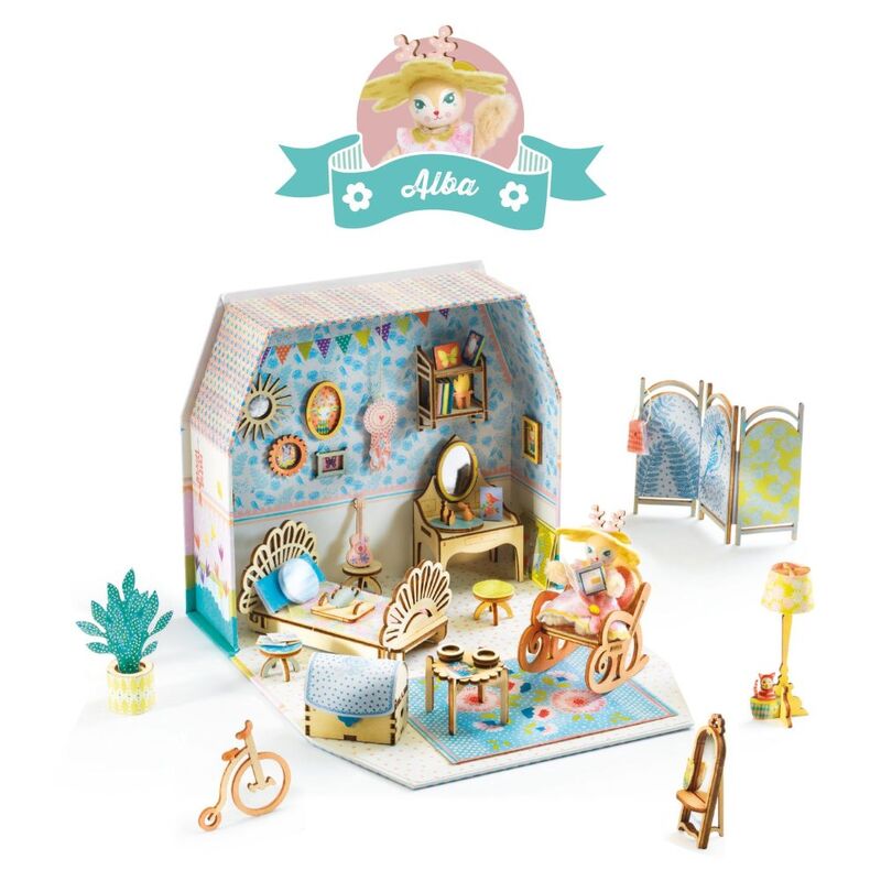 Djeco Mi House Model-making Minature Home Kit - Alba
