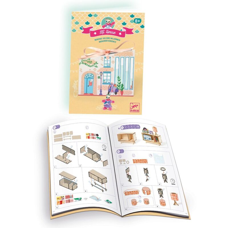 Djeco Mi House Model-making Minature Home Kit - Stella