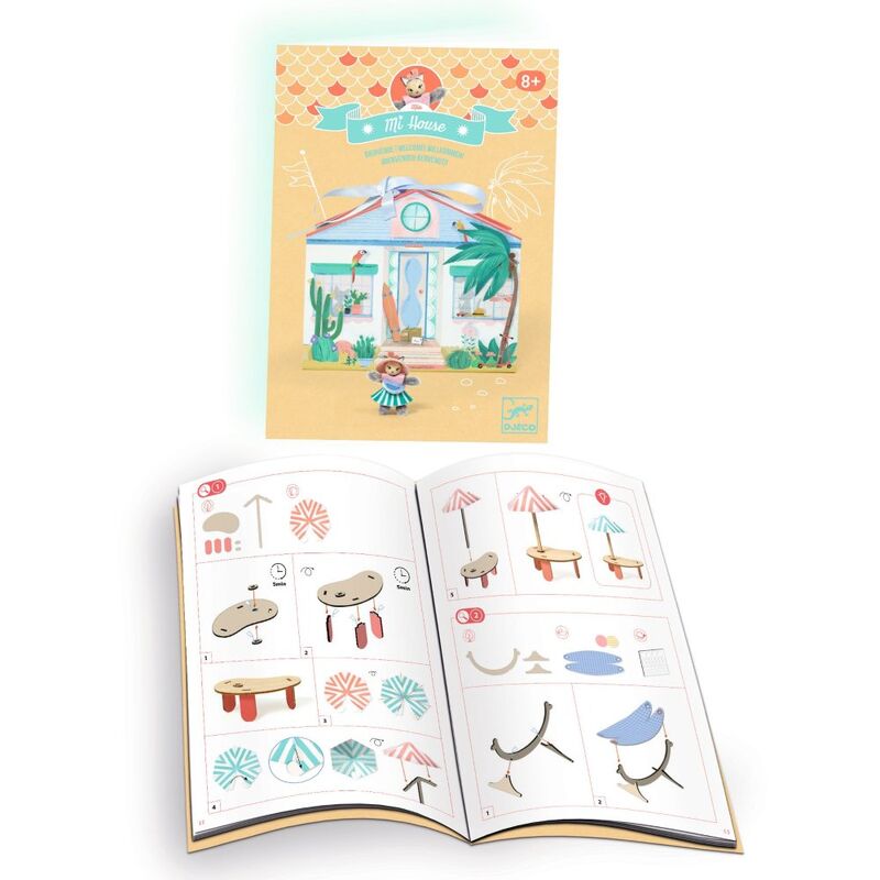Djeco Mi House Model-making Minature Home Kit - Mia