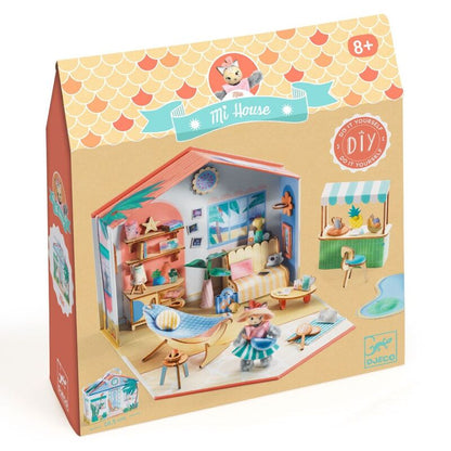 Djeco Mi House Model-making Minature Home Kit - Mia