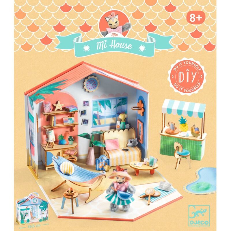 Djeco Mi House Model-making Minature Home Kit - Mia