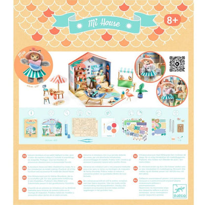 Djeco Mi House Model-making Minature Home Kit - Mia