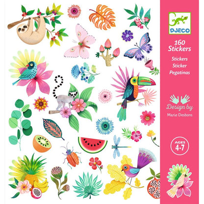 Djeco 160 Sticker Packs (Assorted)