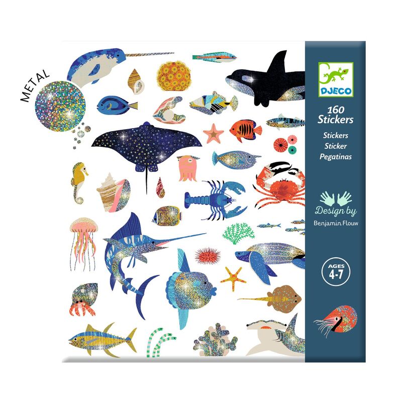 Djeco 160 Sticker Packs (Assorted)