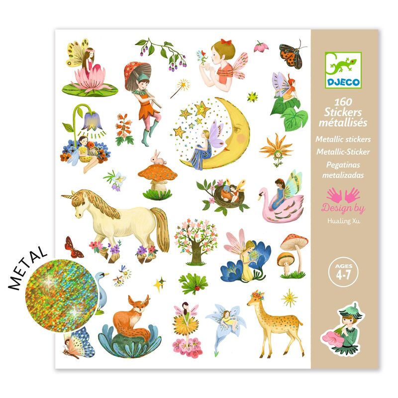 Djeco 160 Sticker Packs (Assorted)