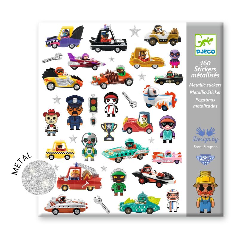 Djeco 160 Sticker Packs (Assorted)