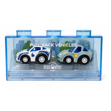 Load image into Gallery viewer, Discovery Zone Pull Back Mini Vehicles 2pack
