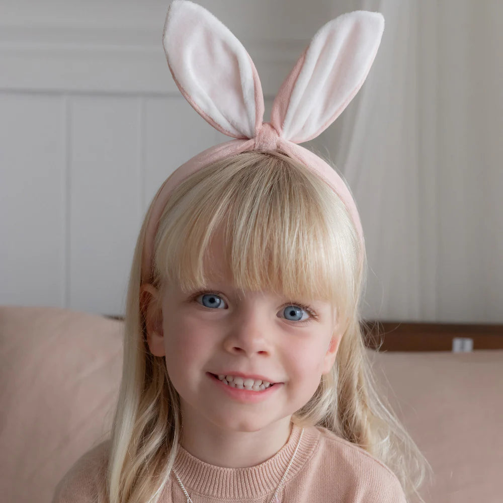 Lauren Hinkley Pink Velvet Bunny Headband ** FINAL SALE **
