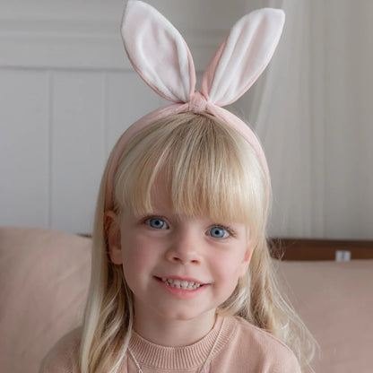 Lauren Hinkley Pink Velvet Bunny Headband ** FINAL SALE **