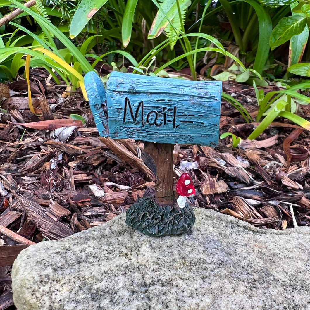 Miniature Garden Mail Box
