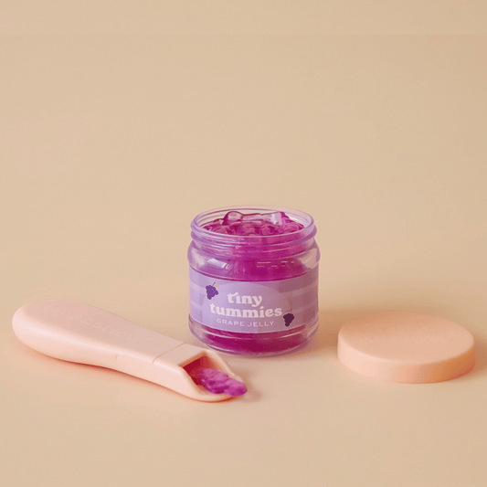 Tiny Harlow Magic Grape Jelly Jar and Spoon ** FINAL SALE **