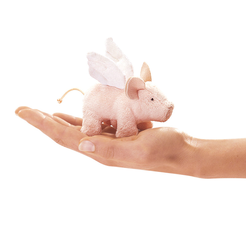 Folkmanis Mini Winged Piglet Puppet