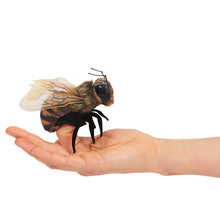 Load image into Gallery viewer, Folkmanis Mini Bee Finger Puppet
